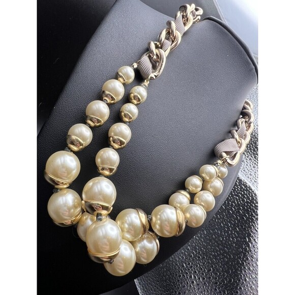 COLDWATER Creek Mixed Media Necklace - Picture 4 of 14